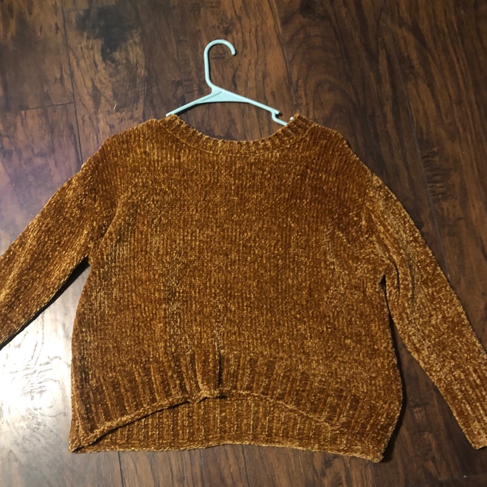 Soft golden yellow shirt